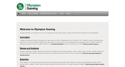 Desktop Screenshot of olympiangaming.com